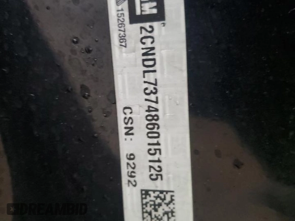 2008 Chevrolet Equinox Sport with VIN 2CNDL737486015125, listed as a Copart auction lot 43129345 with 160,077 mi miles and Salvage Title. Bid and sale history available at carsss.com. Image 13.