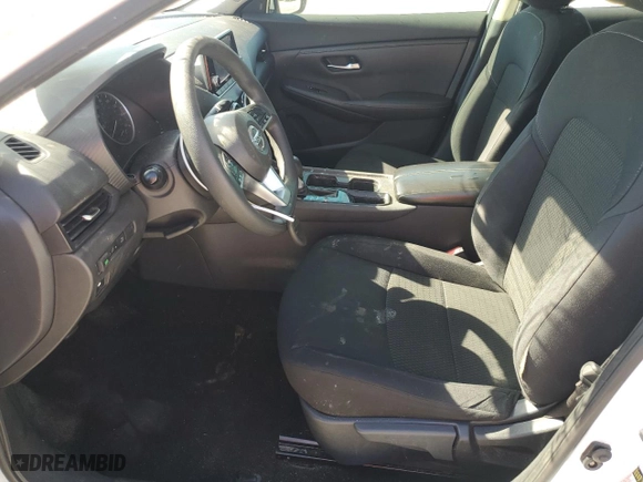 2021 Nissan Sentra S with VIN 3N1AB8BV1MY210532, listed as a Copart auction lot 46840455 with 97,757 mi miles and Salvage Title. Bid and sale history available at carsss.com. Image 7.