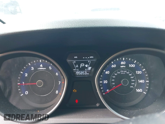 2016 Hyundai Elantra SE with VIN 5NPDH4AE7GH664692, listed as a IAAI auction lot 42605703 with 195,853 mi miles and . Bid and sale history available at DreamBid. Image 7.