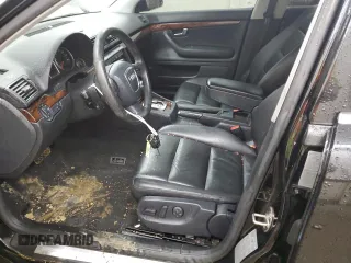 2005 Audi A4 3.2L with VIN WAUDG68EX5A463844, listed as a Copart auction lot 43537705 with 170,328 mi miles and Salvage Title. Bid and sale history available at carsss.com. Image 7.