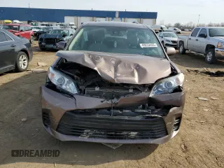 2020 Toyota Sienna LE с VIN 5TDJZ3DCXLS244904, выставлен на аукционе Copart как лот 49232455 с пробегом 125 791 миль миль и На запчасти • Non repairable. История ставок и продаж доступна на DreamBid. Изображение 5.
