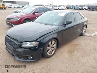 2010 Audi A4 2.0T Premium with VIN WAUBFAFL4AN002978, listed as a IAAI auction lot 41885206 with 192,200 mi miles. Bid and sale history available at carsss.com. Image 2.