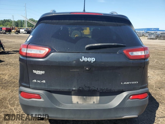 2014 Jeep Cherokee Limited с VIN 1C4PJMDB6EW254637, выставлен на аукционе Copart как лот 65532785 с пробегом 107 575 миль миль и Чистый • Clean title. История ставок и продаж доступна на DreamBid. Изображение 6.