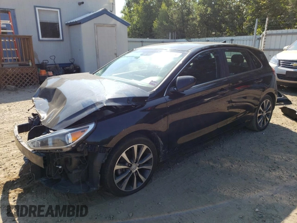 2019 Hyundai Elantra GT with VIN KMHH35LE2KU102860, listed as a Copart auction lot 70044794 with 105,092 mi miles and Salvage Title. Bid and sale history available at carsss.com. Image 1.