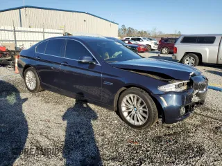 2014 BMW 5 Series 528i xDrive with VIN WBA5A7C56ED620061, listed as a Copart auction lot 48865325 with 120,631 mi miles and Salvage Title. Bid and sale history available at DreamBid. Image 4.