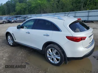 2012 Infiniti FX with VIN JN8AS1MWXCM155966, listed as a Copart auction lot 55132465 with 115,802 mi miles and Salvage title. Bid and sale history available at DreamBid. Image 2.