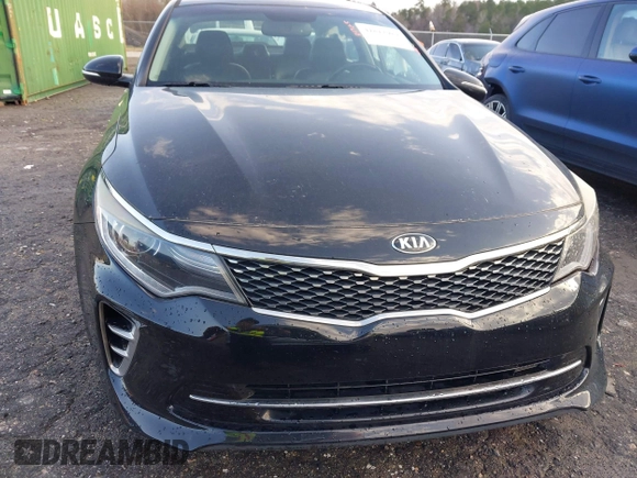 2016 Kia Optima SX Turbo with VIN 5XXGW4L25GG021629, listed as a IAAI auction lot 41812981 with 89,850 mi miles and . Bid and sale history available at DreamBid. Image 12.