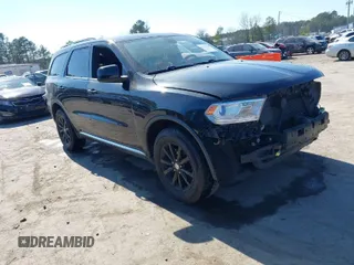 2015 Dodge Durango SXT with VIN 1C4RDJAG3FC695918, listed as a IAAI auction lot 41715629 with 143,460 mi miles and . Bid and sale history available at carsss.com. Image 1.