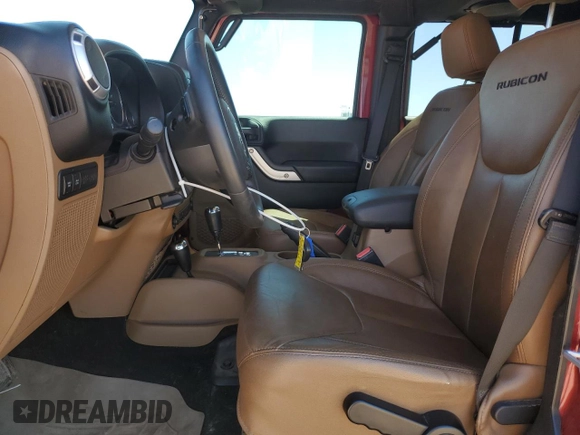 2013 Jeep Wrangler Unlimited Rubicon with VIN 1C4HJWFG3DL589847, listed as a Copart auction lot 52641075 with 75,747 mi miles and Salvage Title. Bid and sale history available at carsss.com. Image 7.