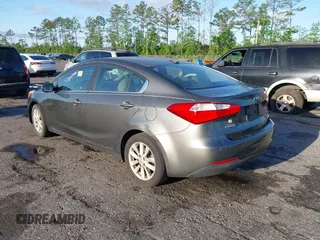 2014 Kia Forte EX with VIN KNAFX4A81E5046798, listed as a IAAI auction lot 41982719 with 141,138 mi miles. Bid and sale history available at carsss.com. Image 3.
