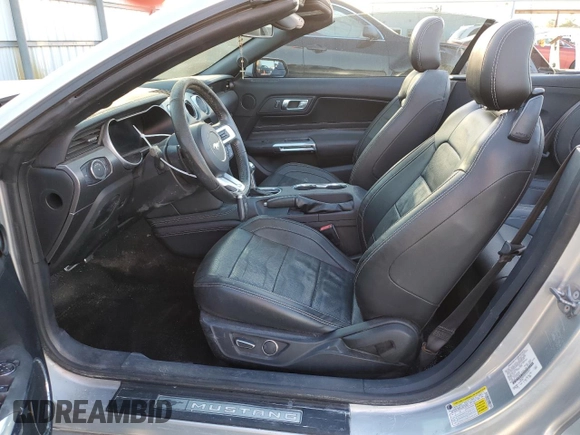 2018 Ford Mustang EcoBoost Premium with VIN 1FATP8UH5J5167021, listed as a Copart auction lot 42618945 with Not Provided miles and Salvage Title. Bid and sale history available at carsss.com. Image 7.
