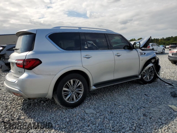 2020 Infiniti QX80 LUXE with VIN JN8AZ2NE0L9255374, listed as a Copart auction lot 69885614 with 169,060 mi miles and Salvage Title. Bid and sale history available at carsss.com. Image 3.