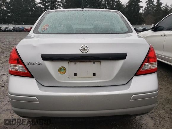 2009 Nissan Versa 1.6 with VIN 3N1CC11E19L442311, listed as a Copart auction lot 85332684 with 90,391 mi miles and Salvage Title. Bid and sale history available at carsss.com. Image 6.