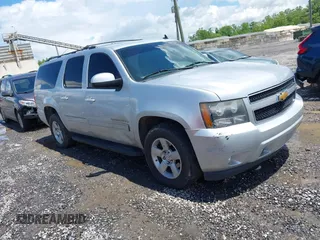 2012 Chevrolet Suburban LT with VIN 1GNSCJE01CR143982, listed as a IAAI auction lot 42257552 with 202,973 mi miles and . Bid and sale history available at DreamBid. Image 1.