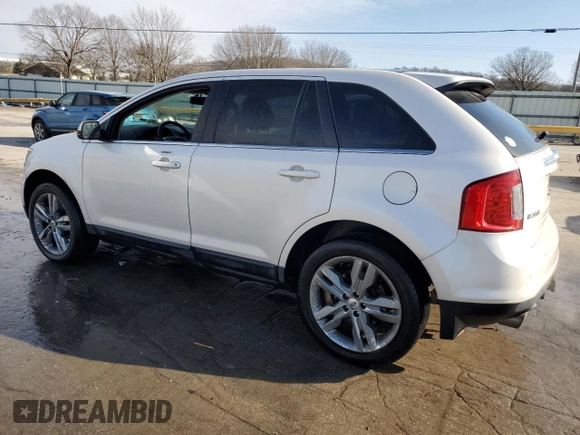 2013 Ford Edge Limited with VIN 2FMDK3KC7DBB74698, listed as a Copart auction lot 85966004 with 132,946 mi miles and Salvage Title. Bid and sale history available at carsss.com. Image 2.