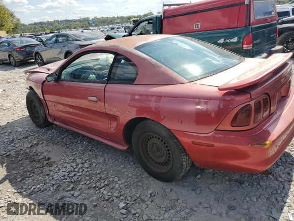 1996 Ford Mustang with VIN 1FALP4047TF117276, listed as a Copart auction lot 71978234 with 162,117 mi miles and Salvage Title. Bid and sale history available at carsss.com. Image 2.