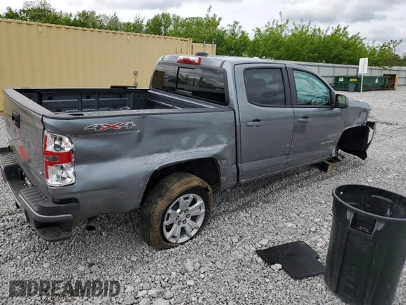 2021 Chevrolet Colorado 4WD LT с VIN 1GCGTCEN5M1298492, выставлен на аукционе Copart как лот 56751315 с пробегом 21 833 миль миль и Списание • Salvage title. История ставок и продаж доступна на DreamBid. Изображение 3.