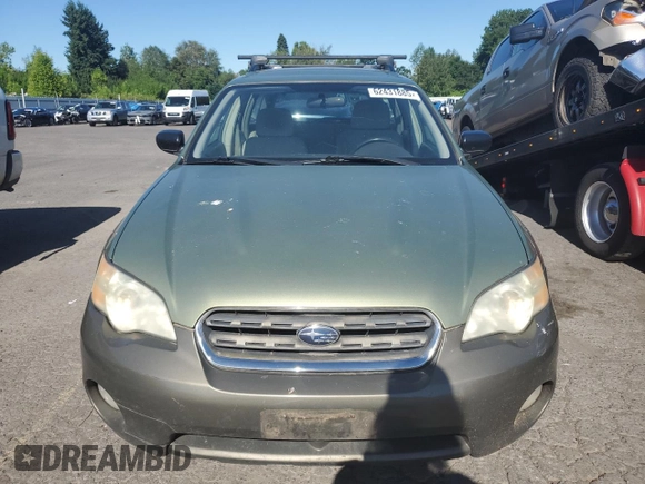 2006 Subaru Legacy Outback with VIN 4S4BP61C967331221, listed as a Copart auction lot 62431885 with 212,680 mi miles and Clean title. Bid and sale history available at DreamBid. Image 5.