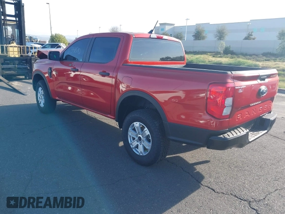 2024 Ford Ranger XL with VIN 1FTER4BH0RLE71938, listed as a IAAI auction lot 41763400 with 397 mi miles. Bid and sale history available at carsss.com. Image 3.