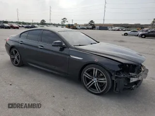 2018 BMW 6 Series 640i with VIN WBA6D0C52JG852944, listed as a Copart auction lot 54681154 with 111,650 mi miles and Salvage Title. Bid and sale history available at carsss.com. Image 4.