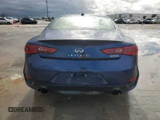 2018 Infiniti Q60 Sport with VIN JN1EV7EKXJM342904, listed as a Copart auction lot 84344174 with 32,239 mi miles and Non Repairable. Bid and sale history available at DreamBid. Image 6.