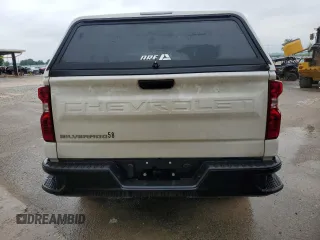2023 Chevrolet Silverado 1500 Work Truck with VIN 3GCNAAEK8PG339758, listed as a Copart auction lot 54698095 with 38,046 mi miles and Clean Title. Bid and sale history available at DreamBid. Image 6.
