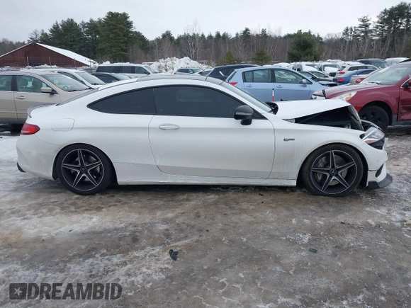 2017 Mercedes-Benz C 43 AMG with VIN WDDWJ6EB3HF436957, listed as a IAAI auction lot 41652591 with 50,916 mi miles and . Bid and sale history available at carsss.com. Image 14.
