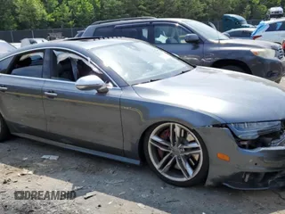 2017 Audi S7 Prestige with VIN WAU2FAFC3HN043225, listed as a Copart auction lot 61791724 with 57,361 mi miles and Salvage Title. Bid and sale history available at carsss.com. Image 4.