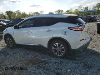 2017 Nissan Murano SL with VIN 5N1AZ2MG7HN159430, listed as a Copart auction lot 52067425 with 113,225 mi miles and Clean Title. Bid and sale history available at carsss.com. Image 2.