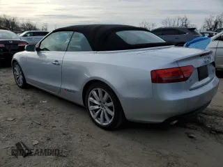 2012 Audi A5 Premium Plus с VIN WAULFAFH3CN000190, выставлен на аукционе Copart как лот 45722775 с пробегом 98 393 миль миль и Списание • Salvage title. История ставок и продаж доступна на DreamBid. Изображение 2.
