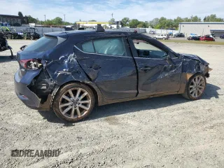 2017 Mazda 3 Grand Touring z VIN 3MZBN1M3XHM148604, wystawiony jako Copart lot #52258885 z przebiegiem Nie podano mil oraz Szkoda całkowita • Salvage title. Historia ofert i sprzedaży dostępna na DreamBid. Obrazek 3.