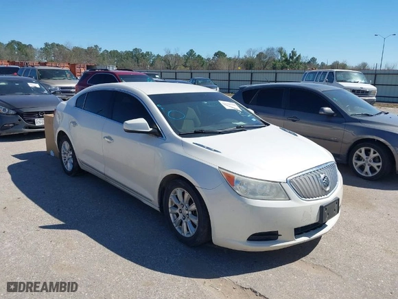 2012 Buick LaCrosse Convenience with VIN 1G4GB5E39CF137671, listed as a IAAI auction lot 41638350 with 222,326 mi miles. Bid and sale history available at carsss.com. Image 1.