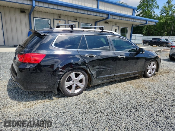 2011 Acura TSX Technology with VIN JH4CW2H62BC002509, listed as a Copart auction lot 64375055 with 188,406 mi miles and Salvage title. Bid and sale history available at DreamBid. Image 3.