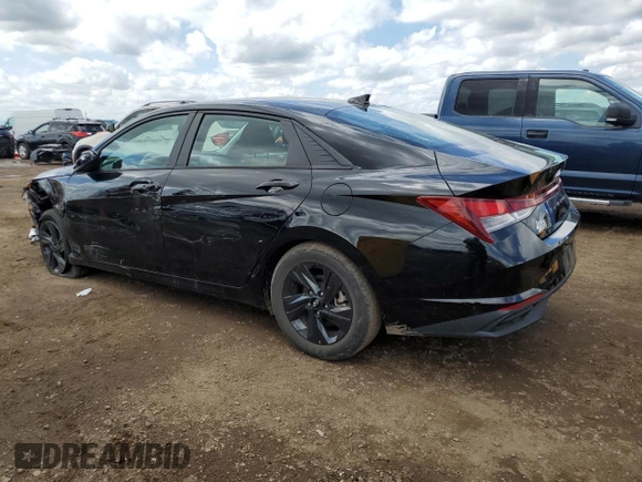2023 Hyundai Elantra SEL with VIN KMHLM4AG3PU372242, listed as a Copart auction lot 58387375 with 13,746 mi miles and Salvage title. Bid and sale history available at DreamBid. Image 2.