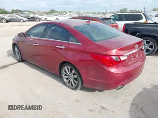 2012 Hyundai Sonata 2.4L Limited PZEV with VIN 5NPEC4AC4CH386426, listed as a IAAI auction lot 42036754 with 216,619 mi miles. Bid and sale history available at carsss.com. Image 3.