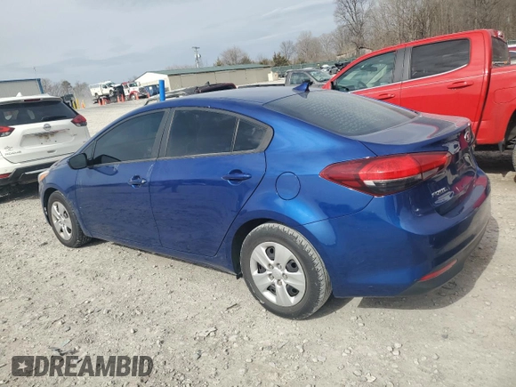 2017 Kia Forte LX with VIN 3KPFK4A72HE127214, listed as a Copart auction lot 48328015 with 97,163 mi miles and Salvage Title. Bid and sale history available at carsss.com. Image 2.