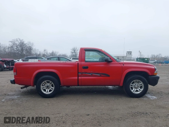 2004 Dodge Dakota with VIN 1D7FL16K14S535595, listed as a IAAI auction lot 41553641 with 110,223 mi miles. Bid and sale history available at carsss.com. Image 13.