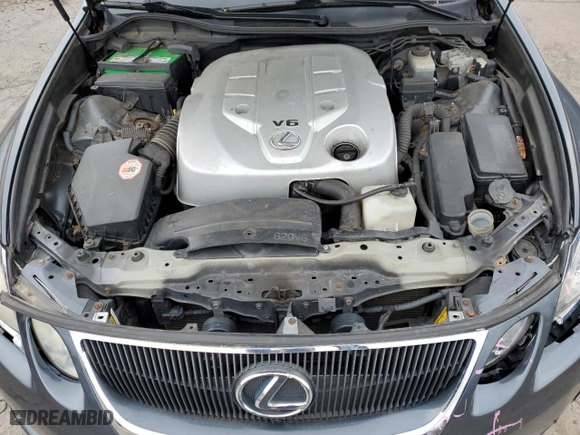 2006 Lexus GS 300 with VIN JTHCH96S660003611, listed as a Copart auction lot 52576795 with 175,555 mi miles and Salvage Title. Bid and sale history available at carsss.com. Image 11.