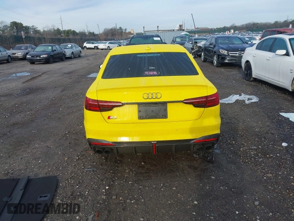 2020 Audi S4 Premium Plus with VIN WAUB4AF40LA056318, listed as a IAAI auction lot 41843375 with 30,336 mi miles. Bid and sale history available at carsss.com. Image 16.