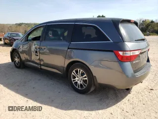 2011 Honda Odyssey EX with VIN 5FNRL5H46BB027260, listed as a Copart auction lot 50990725 with 147,758 mi miles and Salvage Title. Bid and sale history available at carsss.com. Image 2.