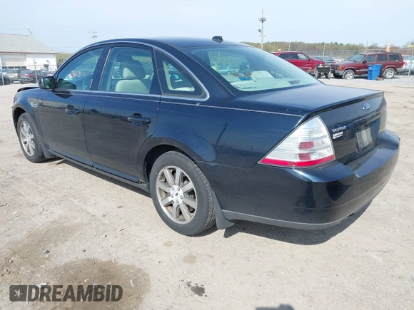 2008 Ford Taurus SEL with VIN 1FAHP24W48G131630, listed as a IAAI auction lot 42042813 with 86,855 mi miles. Bid and sale history available at carsss.com. Image 3.