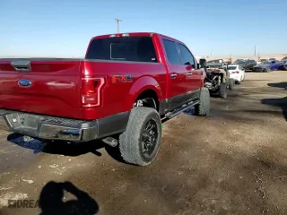 2017 Ford F-150 XL with VIN 1FTEW1EF2HKD71507, listed as a Copart auction lot 43954975 with 75,552 mi miles and Salvage Title. Bid and sale history available at carsss.com. Image 14.