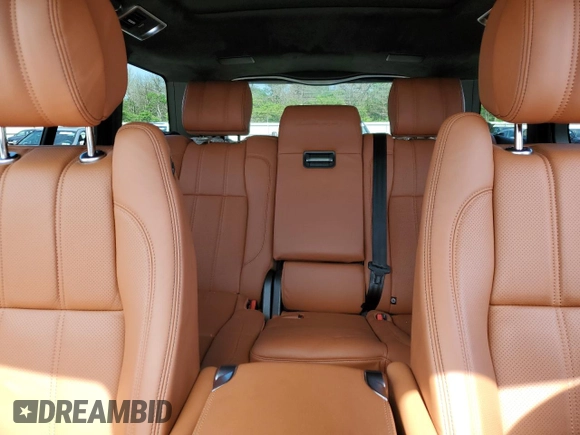 2014 Land Rover Range Rover Supercharged Autobiography with VIN SALGV2TFXEA176348, listed as a Copart auction lot 61078535 with 93,054 mi miles and Salvage title. Bid and sale history available at DreamBid. Image 10.