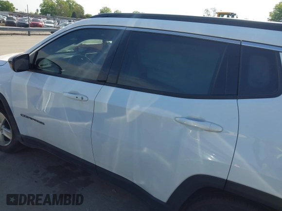 2022 Jeep Compass Latitude with VIN 3C4NJCBB1NT137963, listed as a IAAI auction lot 42027669 with 46,324 mi miles and . Bid and sale history available at DreamBid. Image 14.