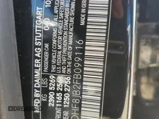 2015 Mercedes-Benz E 350 Luxury z VIN WDDHF8JB2FB099116, wystawiony jako Copart lot #56464985 z przebiegiem 122 123 mil mil oraz Szkoda całkowita • Salvage title. Historia ofert i sprzedaży dostępna na DreamBid. Obrazek 12.