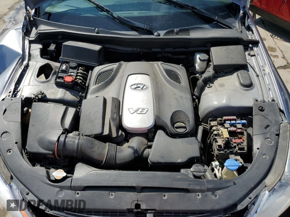 2010 Hyundai Genesis with VIN KMHGC4DF7AU097280, listed as a Copart auction lot 71830464 with 140,098 mi miles and Salvage Title. Bid and sale history available at carsss.com. Image 11.