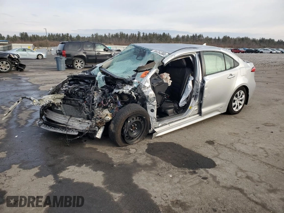 2023 Toyota Corolla Hybrid LE with VIN JTDBDMHE9P3006960, listed as a Copart auction lot 88252365 with 0 mi miles and Salvage Title. Bid and sale history available at carsss.com. Image 1.