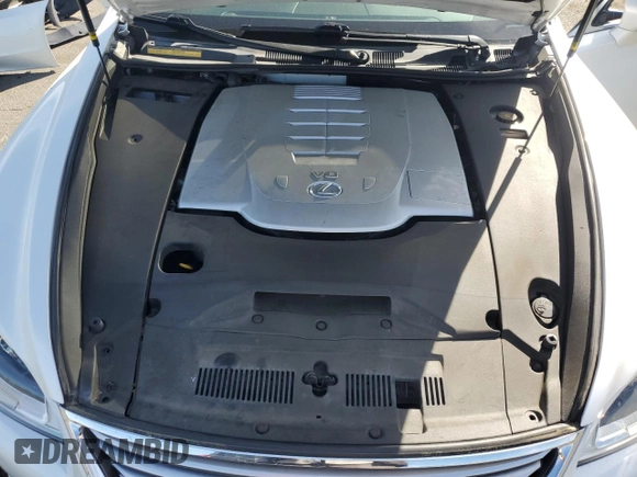 2017 Lexus LS 460 with VIN JTHBL5EF1H5144471, listed as a Copart auction lot 55804125 with 63,556 mi miles and Salvage title. Bid and sale history available at DreamBid. Image 11.