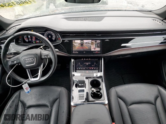 2020 Audi Q8 Premium Plus z VIN WA1EVAF1XLD004366, wystawiony jako Copart lot #75661534 z przebiegiem 52 301 mil mil oraz Szkoda całkowita • Salvage title. Historia ofert i sprzedaży dostępna na DreamBid. Obrazek 8.