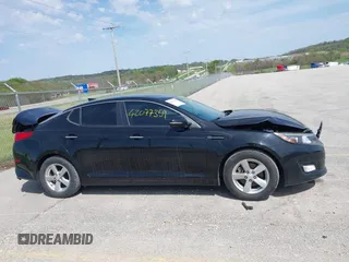 2015 Kia Optima LX with VIN 5XXGM4A79FG394563, listed as a IAAI auction lot 42077359 with 115,124 mi miles and . Bid and sale history available at DreamBid. Image 13.